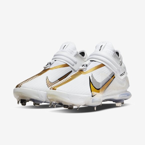Mens Nike Air Force Zoom Mike Trout 7 Baseball Cleats CI3134-106 Size NEW main image 9